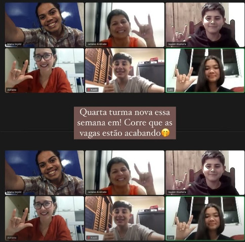 Aula de Libras — Libras House no Instagram